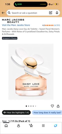 Marc Jacobs Daisy Love  3.3 floz