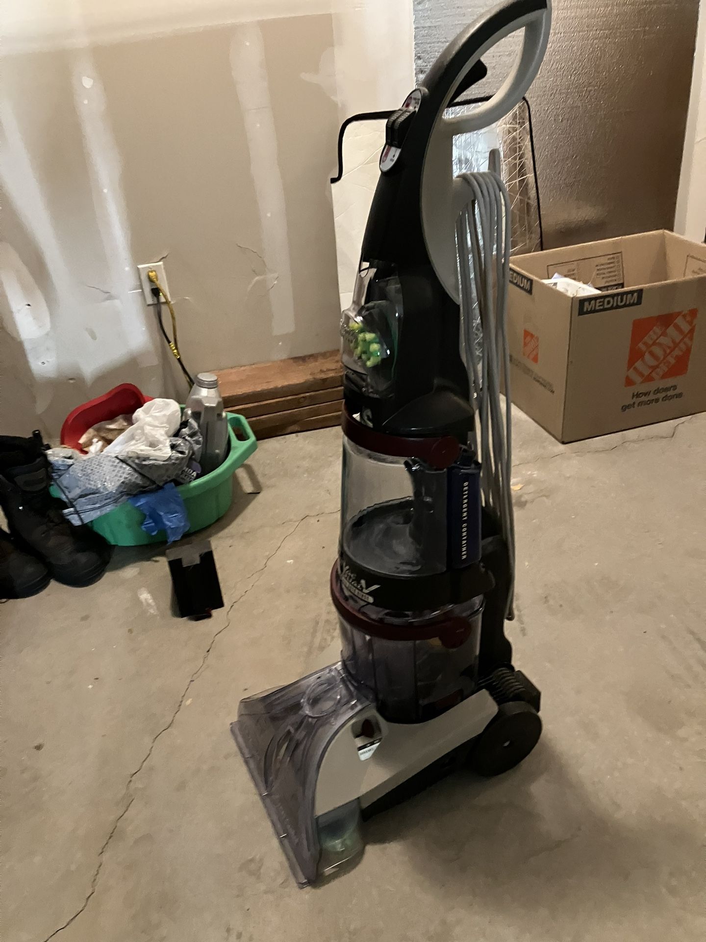  Carpet Cleaner Hoover F7425-900 SteamVac Dual V with Spinscrub Hand Tool