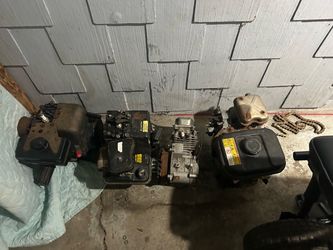 Mini bike with 5 motors