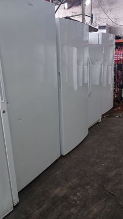 Upright freezers