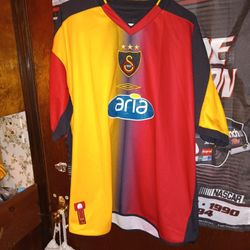 Galatasaray AS 2003/04 Home Football Shirt Soccer Jersey Vintage Umbro Mens L