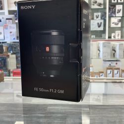 Sony FE 50mm F1.2 GM Lens