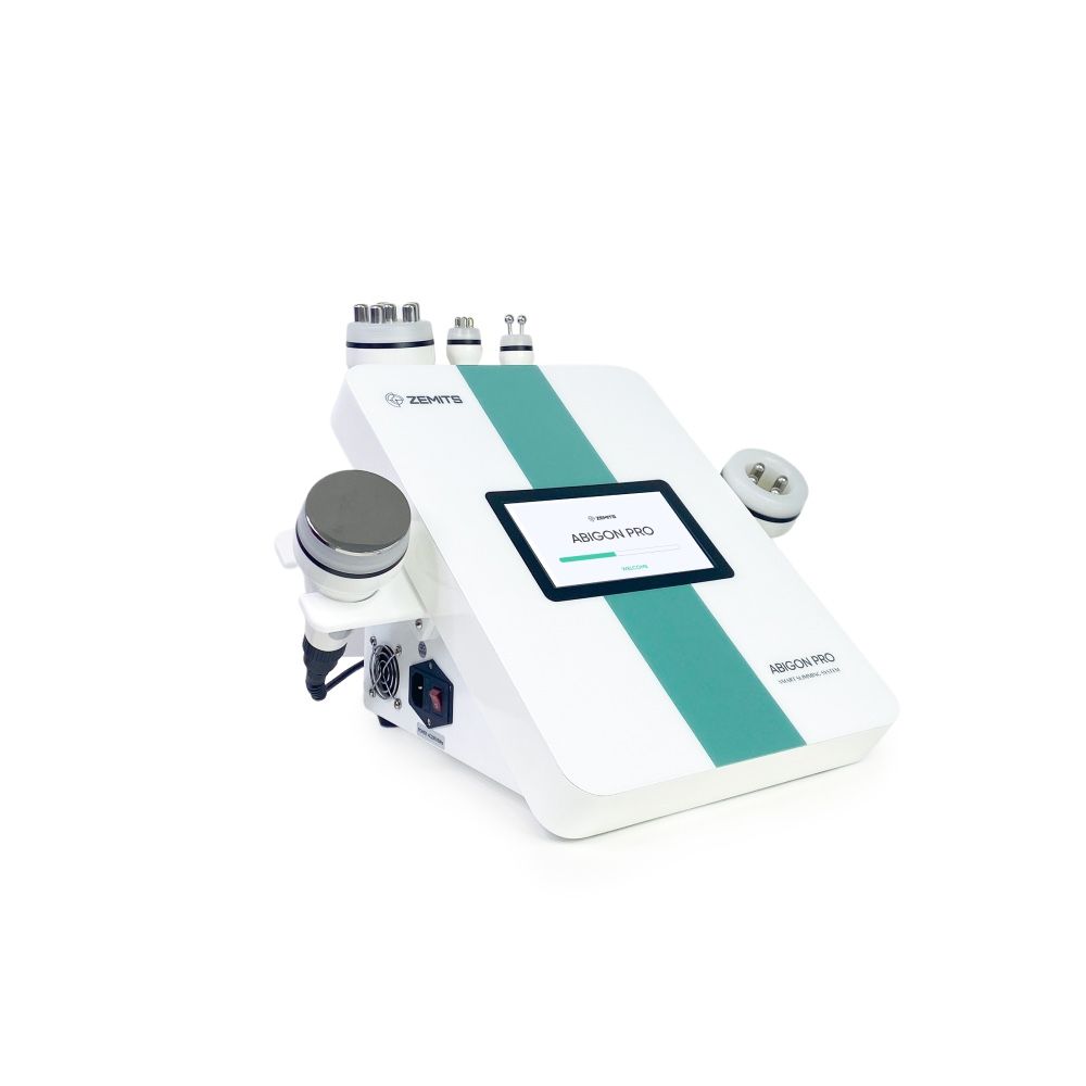 Zemits Abigon Pro Device Combining ultrasonic Cavitation with Vacuum Massage and RF-lifting