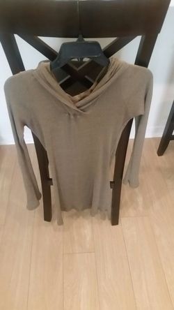 Michael stars long sleeve hooded top/tunic