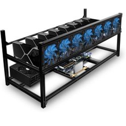 Kingwin Crypto Mining Rig Case Aluminum 8GPU