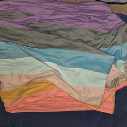 Lenny Lamb Rainbow Baby Woven Wrap