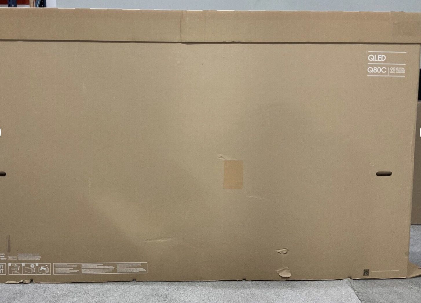 SAMSUNG 98-Inch Class QLED 4K Q80C Series Quantum HDR+, Dolby Atmos Object Tracking Sound Lite, Direct Full Array, Q-Symphony 3.0, Gaming Hub, Smart T