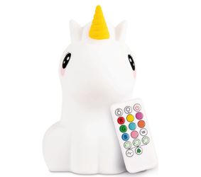 Nite Pets Unicorn lights up any color on remote 