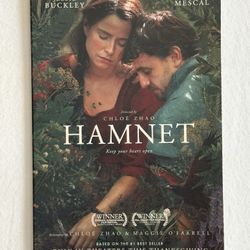 HAMNET 2025 Shakespeare AMC Early Access MOVIE postcard SET - Chloé Zhao - NEW