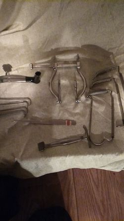 Stainless steel retractors