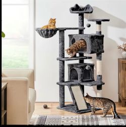 New in the box 57” cat tree tower