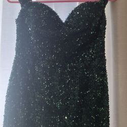Gala Prom Hoco Green Dress