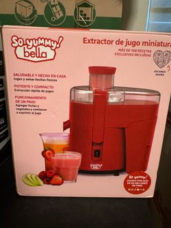So yummy Bella juicer