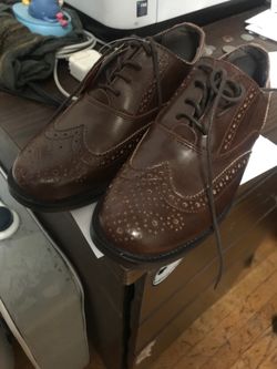 Brown shoes
