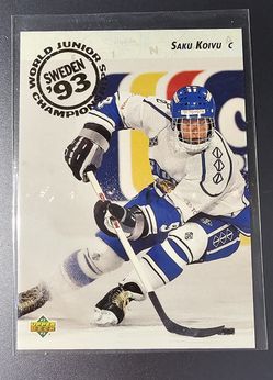 Saku KOIVU Upper Deck 92/93 #617