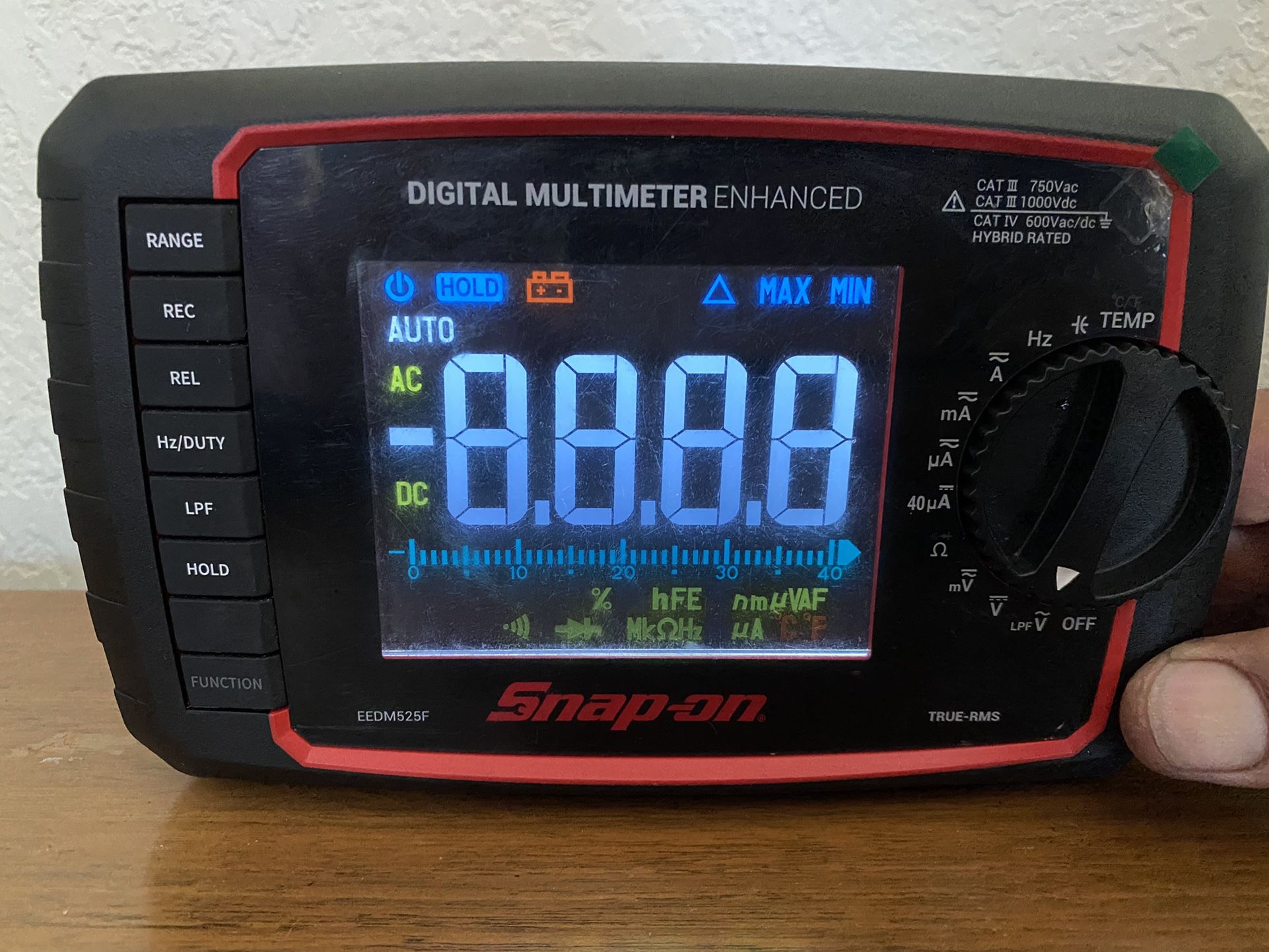 Snap-On Digital Multimeter Enhanced EEDM525F Model for Sale in Riverside, CA  - OfferUp