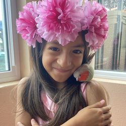 @ Beautiful Flower Head Tiara @