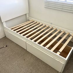 Twin Bed With Storage