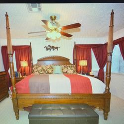 King Size 4 Poster Bed frame 