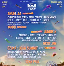 2 Baja beach fest wristbands