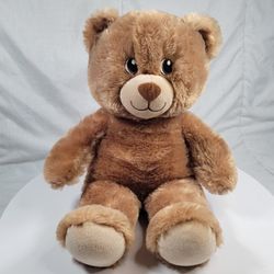 BAB Build A Bear Workshop Teddy Bear 16" Plush Beige Brown Cub