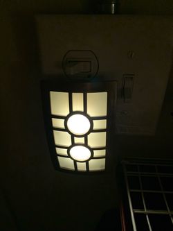 LED Plugin Night Light with Grid Design