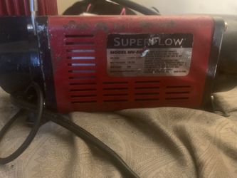 Master flow q-maxx portable air compressor pump. 
