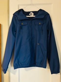 Volcom Blue  Windbreaker Jacket