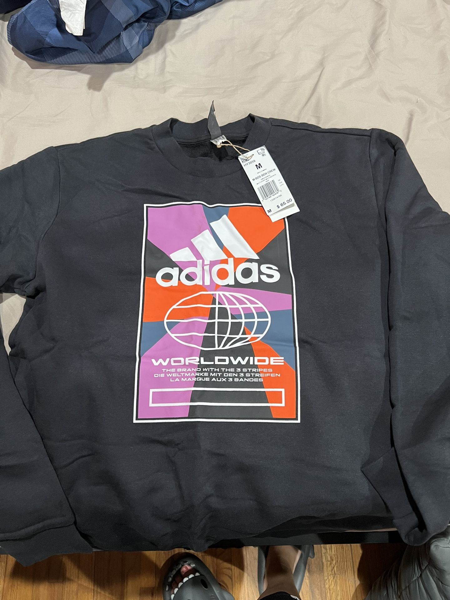 Mens Adidas Pullover Crewneck