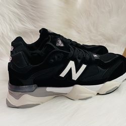 New Balance 9060 “Triple Black” Men’s & Women’s Sneakers – Chunky Running Shoes (Brand New in Box)