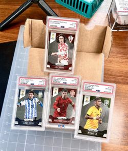 2014 Prizm WC Soccer Complete Set w PSA 10 Messi, Renaldo, Neymar +++