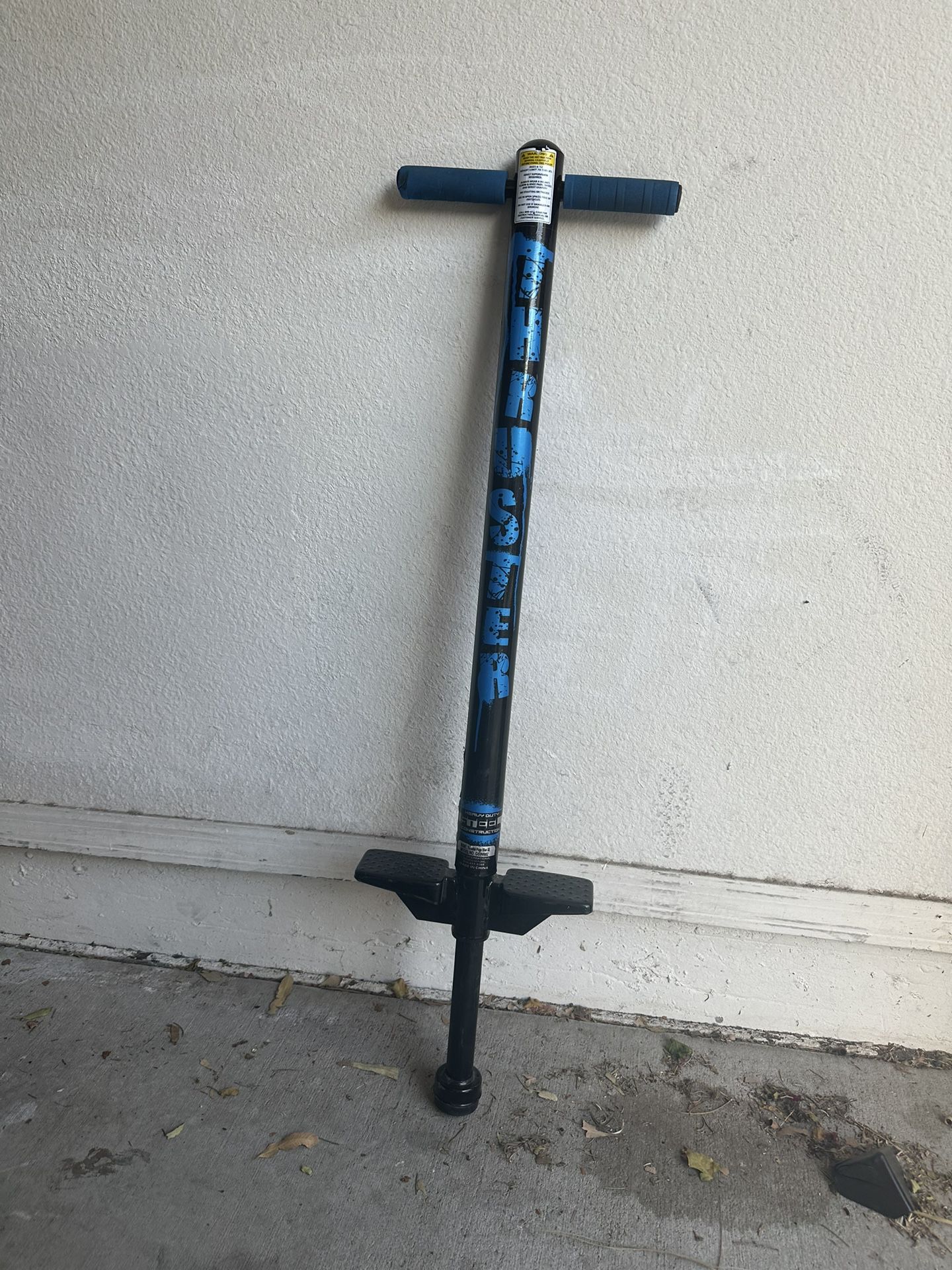 Thruster Pogo Stick Blue and Black