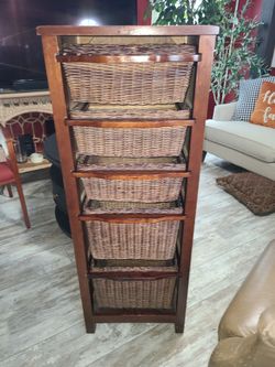 Vertical vintage dresser