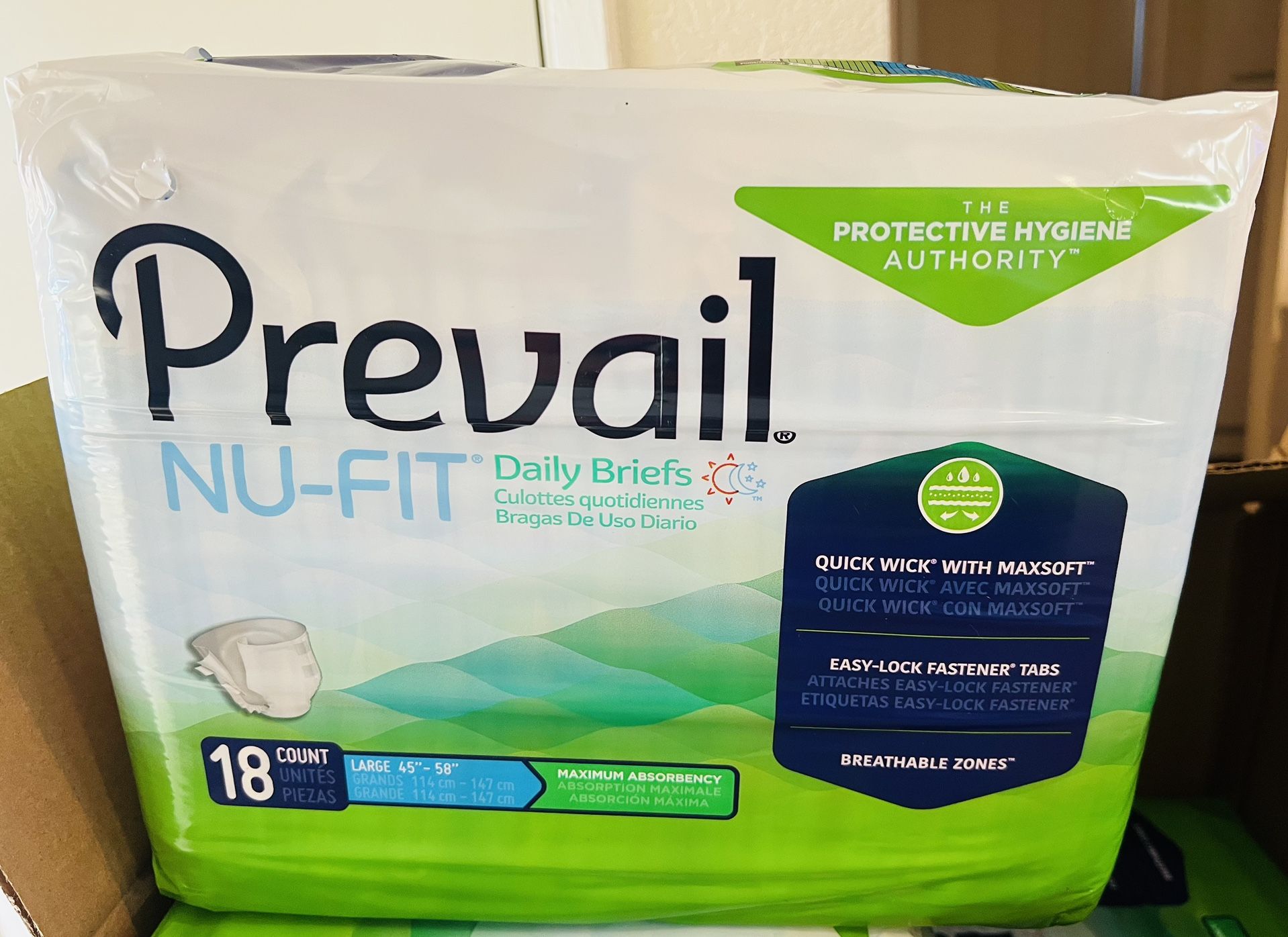 Large Unisex Daily Briefs..