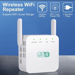 Wireless WIFI Repeater Wifi Extender 300Mbps Amplifier Long Range Signal Booster