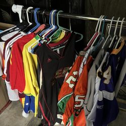 Jersey Collect . College Game Worn , Soccer , Baseball 