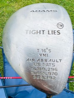 Adams Tight Lies Air Assault T 16° S Fairway Wood golf