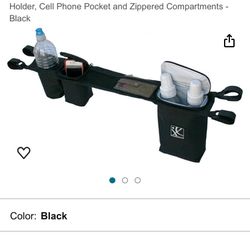 Double Side By Side Stroller Cooler/cup Holder/phone Holder