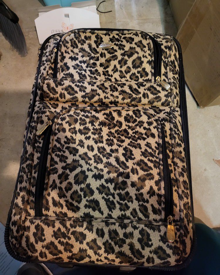 Suitcase With Extra Bag