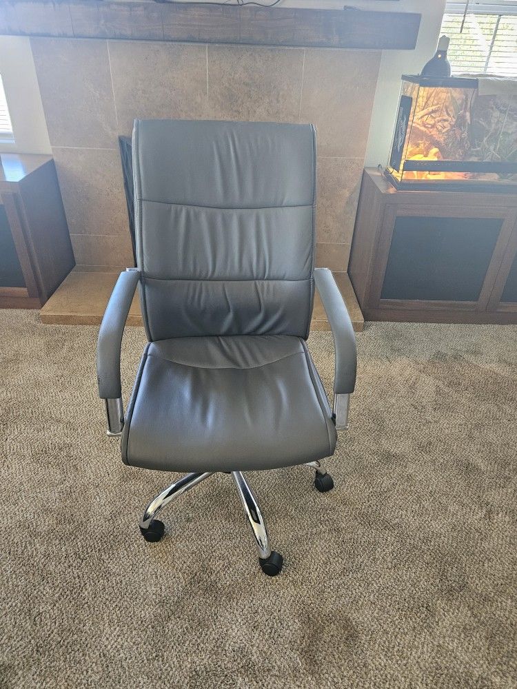 Gray Office Chair Comfortable