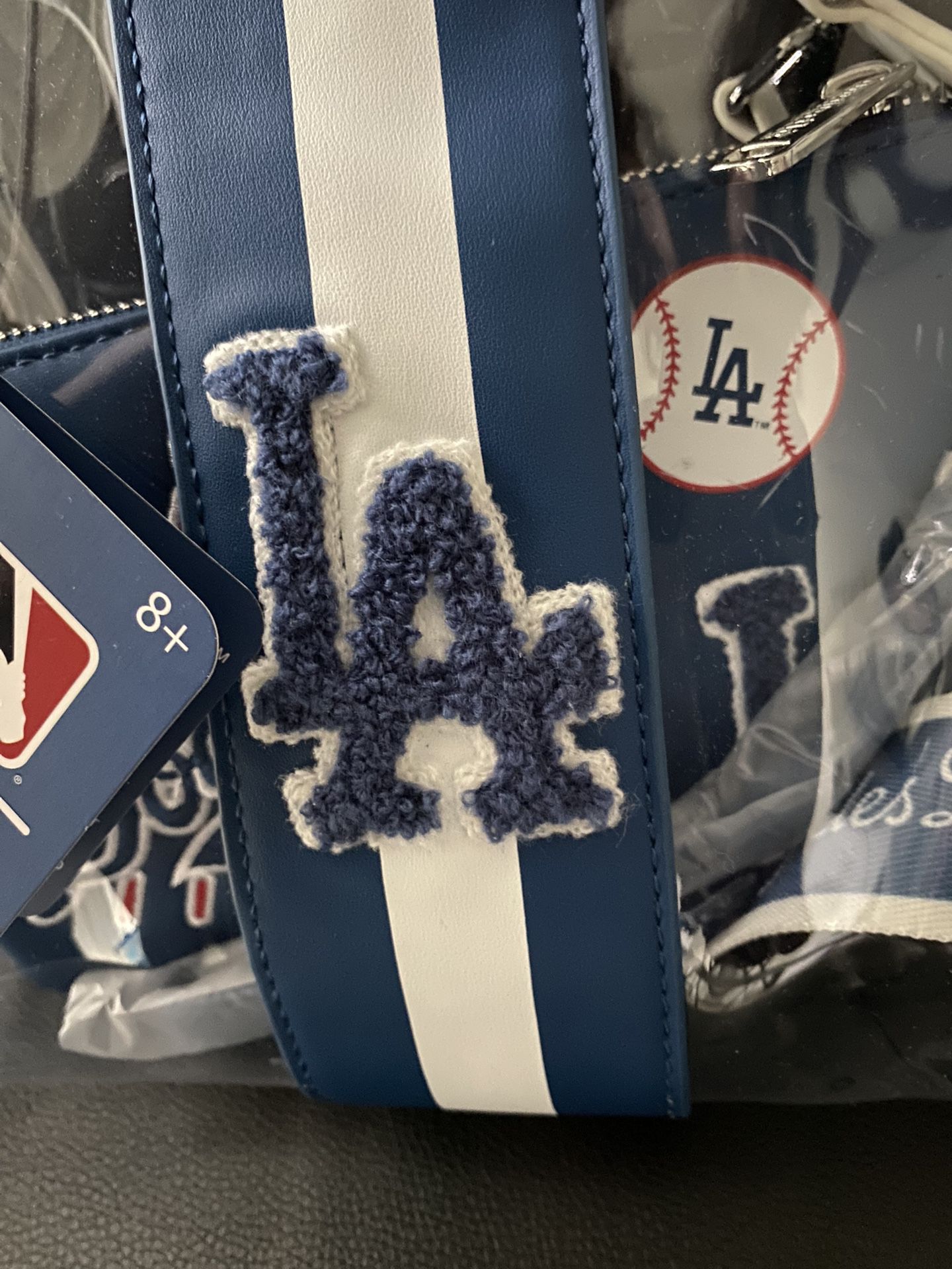 LOUNGEFLY MLB LOS ANGELES DODGERS CROSSBODY BAG