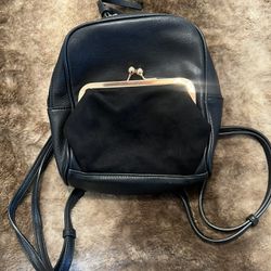 Small Black Backpack 