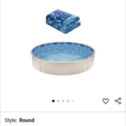 NEW  NEVER USE POOL 24 FEETS ROUND PRICE TO SELLING 