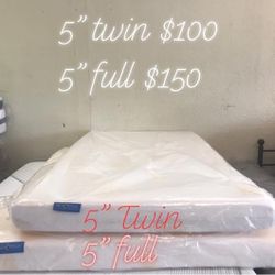 Twin $100- Full $150
