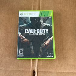 Xbox 360 Call Of Duty Black Ops