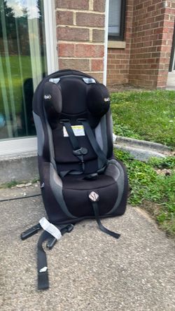 Convertible Child Car Seat Black Gray