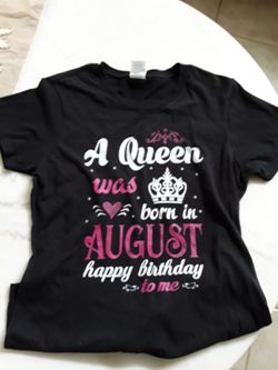 Birthday Tshirt,  Used