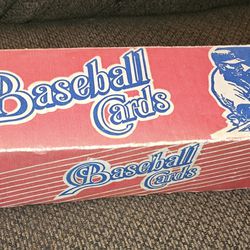 Box Of Baseball Cards 