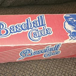 Box Of Baseball Cards 