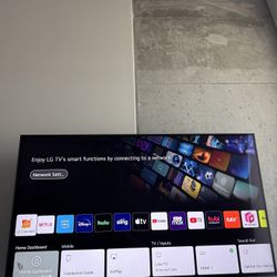 LG 55” Smart TV
